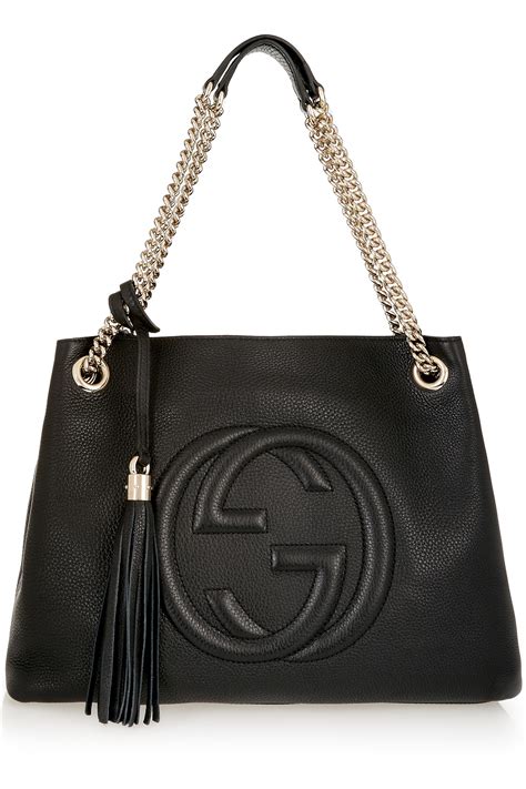 gucci soho bag black replica|gucci soho shoulder bag medium.